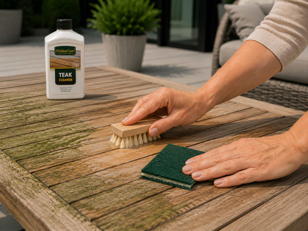 Teak schoonmaken: stap-voor-stap gids voor een mooi resultaat