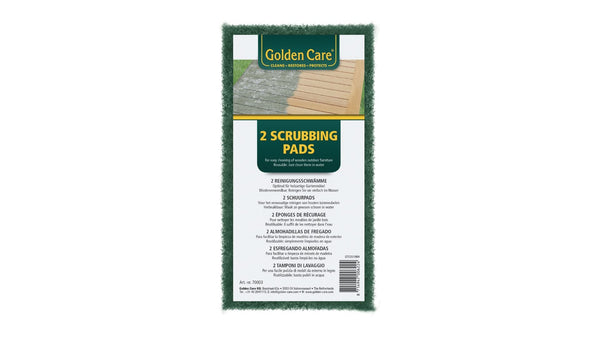 Golden Care Golden Care scrubbing pads per 2