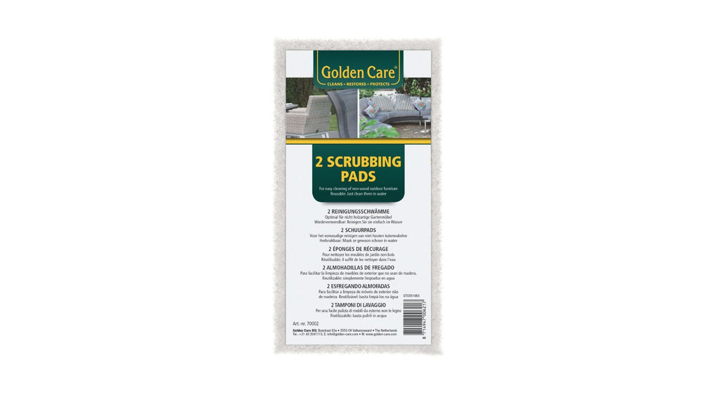 Golden Care Golden Care scrubbing pads per 2